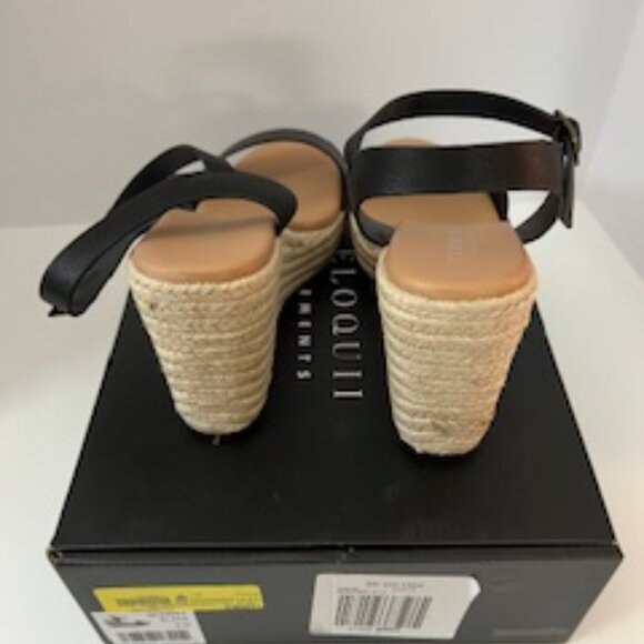 Eloquii Elements Women's Black Espadrilles 8W - Picture 4 of 5